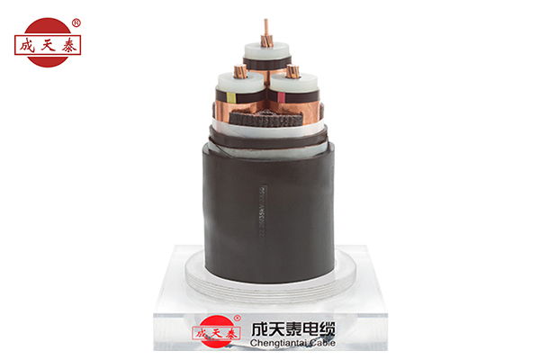 銅芯，交聯(lián)聚乙烯絕緣聚，乙烯護(hù)套電力電纜YJV 18/30（36）kV